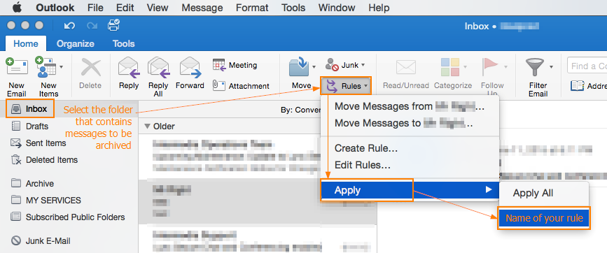 How To Archive Emails In Outlook For Mac?